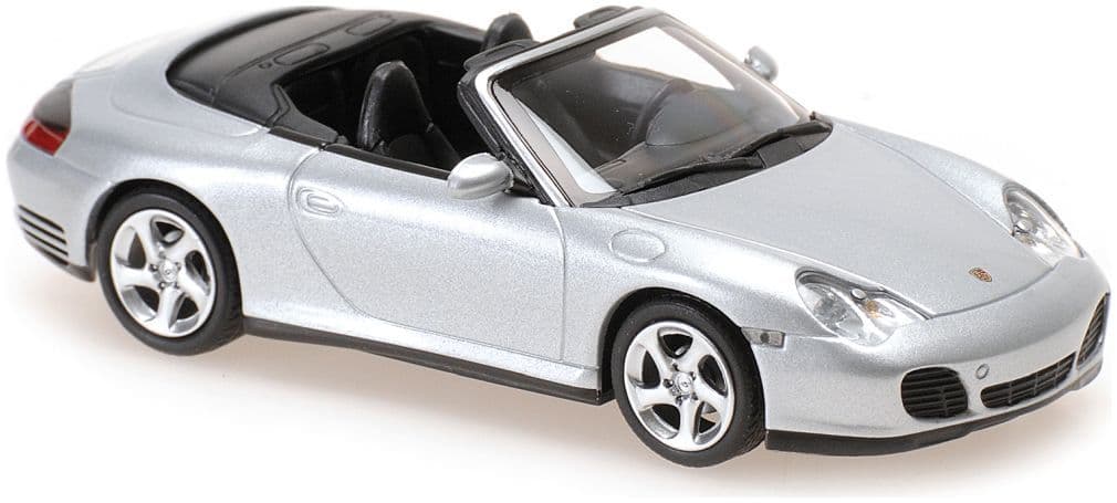 Minichamps 940 062831 Porsche 911 4S Cabriolet Silver 2003 1/43 Scale *PRE ORDER £ 37.49*