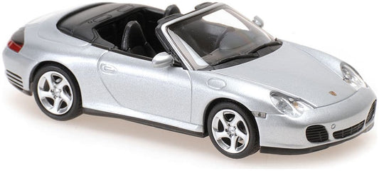 Minichamps 940 062831 Porsche 911 4S Cabriolet Silver 2003 1/43 Scale *PRE ORDER £ 37.49*