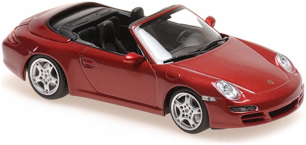 Minichamps 940 063031 Porsche 911 Carrera S Cabriolet 2005 Red Metallic 1/43 PRE ORDER £37.49