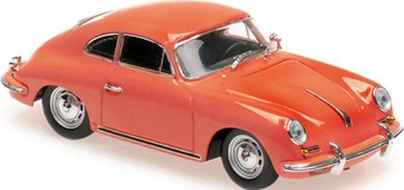 Minichamps 940 064304 Porsche 356 B Coupe 1961 Orange 1/43 Scale