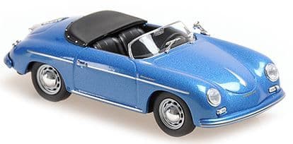 Minichamps 940 065531 Porsche 356 A Speedster 1956 Blue Metallic 1/43 Scale