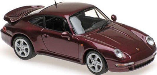 Minichamps 940 069205 Porsche 911 Turbo S (993) 1995 Dark Red Metallic 1/43 PRE ORDER £38.33