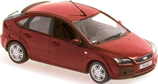 Minichamps 940 084001 Ford Focus 2004 Dark Red Metallic 1/43 Scale