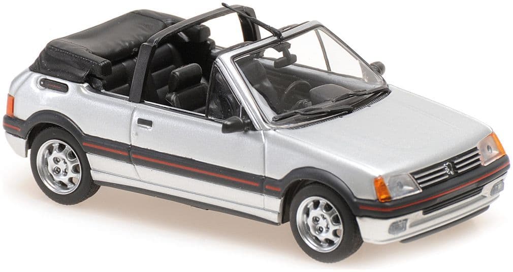 Minichamps 940 112331 Peugeot 205 CTI Cabriolet Silver 1990 1/43 Scale *PRE ORDER £ 30.83*