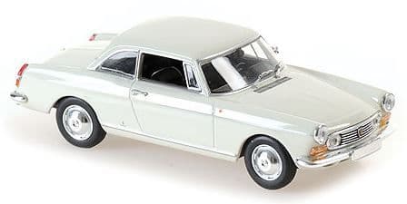 Minichamps 940 112920 Peugeot 404 Coupe 1962 White 1/43 Scale