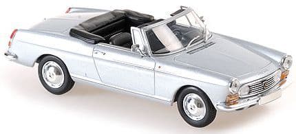 Minichamps 940 112930 Peugeot 404 Cabriolet 1962 Silver 1/43 Scale