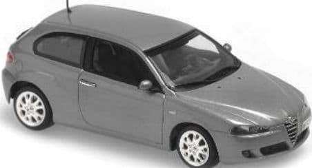 Minichamps 940 120560 Alfa Romeo 147 2005 Grey Metallic 1/43 Scale *PRE ORDER £ 38.33*