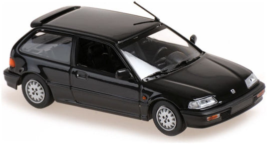 Minichamps 940 161501 Honda Civic 1990 Black 1/43 Scale *PRE ORDER £ 37.49*