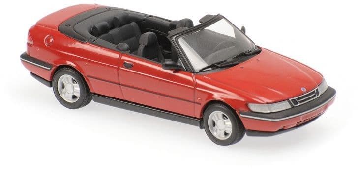 Minichamps 940 170530 Saab 900 Cabriolet Red 1995 1/43 Scale *PRE ORDER £ 37.49*