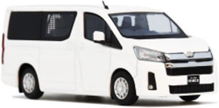 Model 1 33121C Toyota Hiace 300 White 1:64 Scale