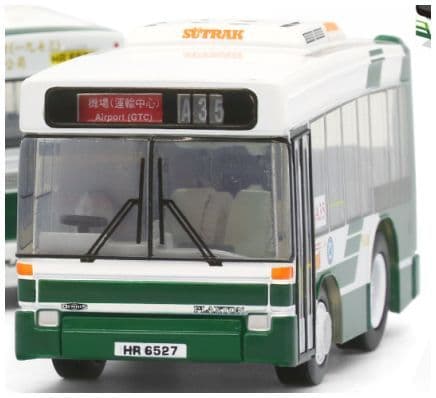 Model 1 33201Q Qbus New Lantao Bus Dennis Dart 10.1m DN1 rt. A35 Airport GTC 1:64 Scale
