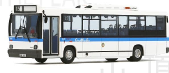 Model 1 63156 CMB Dennis Dart 9.8m DC20 rt. 15 The Peak, 1/76 Scale