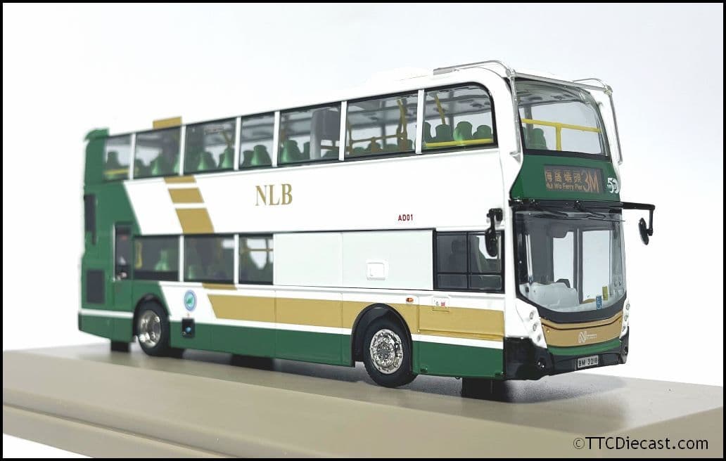 Model 1 64372 New Lantao Bus ADL Enviro400 LH (NLB 50th Anniversary) Route 3M - 1/76 Scale *PRE ORDER £79.95*
