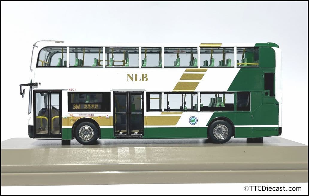 Model 1 64372 New Lantao Bus ADL Enviro400 LH (NLB 50th Anniversary) Route 3M - 1/76 Scale *PRE ORDER £79.95*