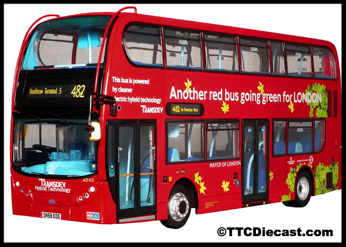 Northcord UKBUS6033 ADL Enviro 400 Hybrid, Transdev London United, PRE OWNED