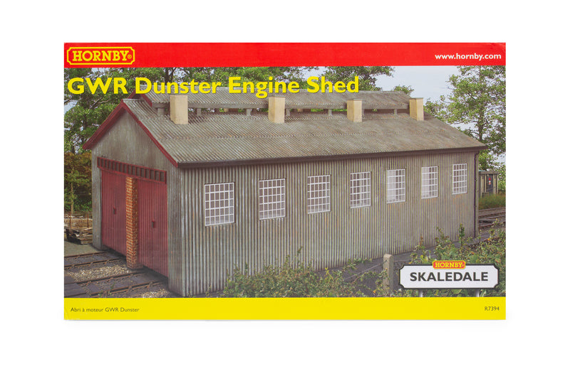 Hornby R7394 GWR Dunster Engine Shed OO Gauge *PRE ORDER £ 49.49*