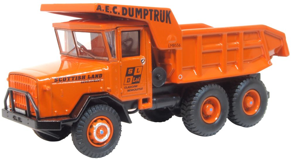 Oxford 76ACD004 AEC 690 Dump Truck Scottish Land Development 1/76 Scale (OO) *PRE ORDER £24.95*