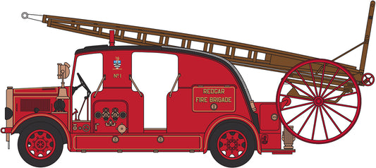 Oxford 76LC004 Leyland Cub FK7 Redcar Fire Brigade 1/76 Scale (OO) *PRE ORDER £21.95*