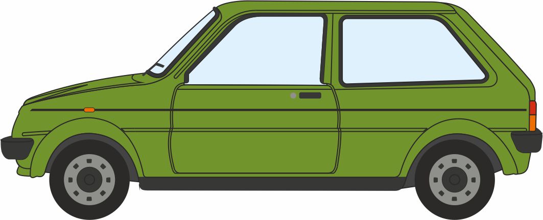 Oxford 76MET004 Austin Mini Metro Appplejack 1/76 Scale (OO) *PRE ORDER £9.95*