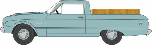Oxford 87FA60002 1960 Ford Falcon Ranchero Meadowvale Green (Load) 1/87 Scale *PRE ORDER £10.95*