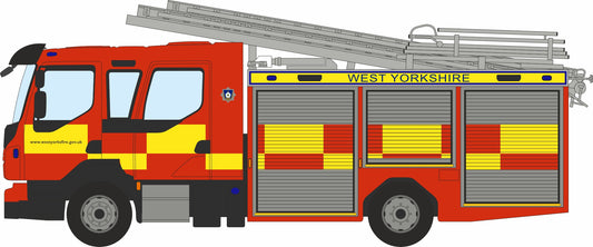 Oxford NVEO001 Volvo FL Emergency One West Yorkshire Fire & Rescue 1/148 Scale (N) *PRE ORDER £16.95*