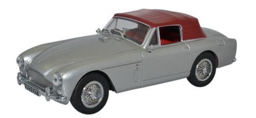 Oxford 43AMDB2004 Aston Martin DB2 Mk3 DHC Snow Shadow Grey - 1/43 Scale
