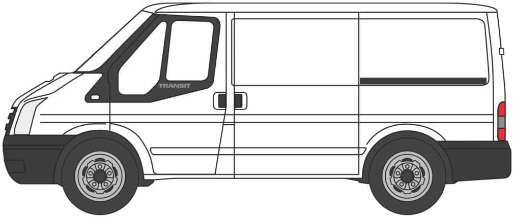 Oxford 43FT036 Ford Transit MkV Frozen White  1/43 Scale - PRE ORDER £21.56