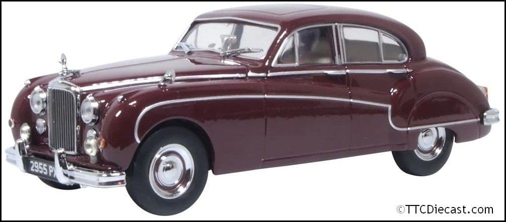 Oxford 43JAG9005 Jaguar MkIX Imperial Maroon 1:43 Scale
