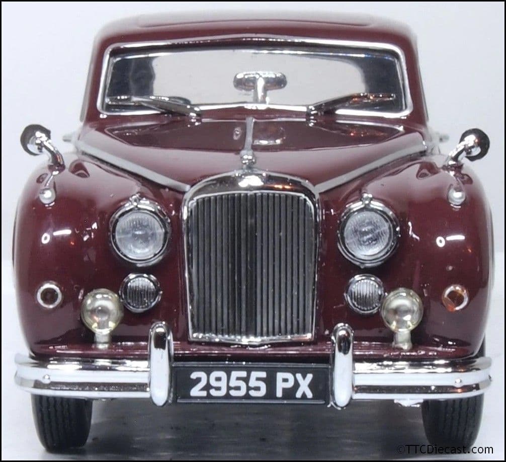 Oxford 43JAG9005 Jaguar MkIX Imperial Maroon 1:43 Scale