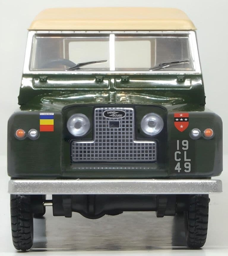 Oxford 43LR2S006 Land Rover Series II SWB Canvas REME 1/43 Scale
