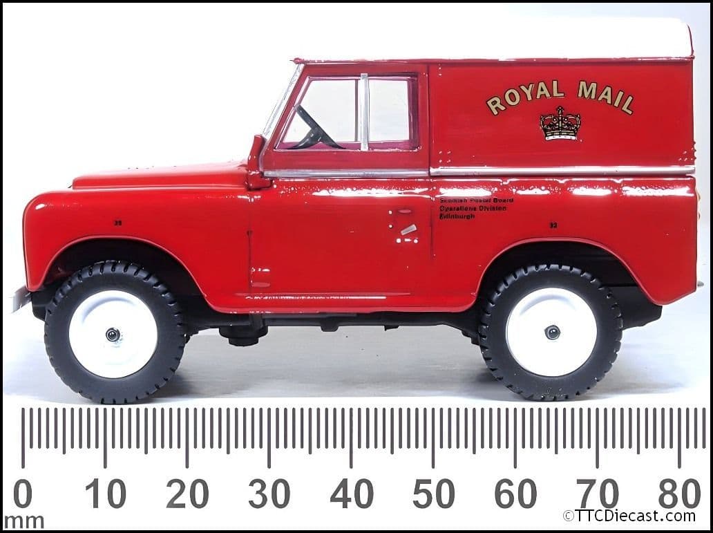 Oxford 43LR3S008 Land Rover Series III Postbus Royal Mail 1/43 Scale