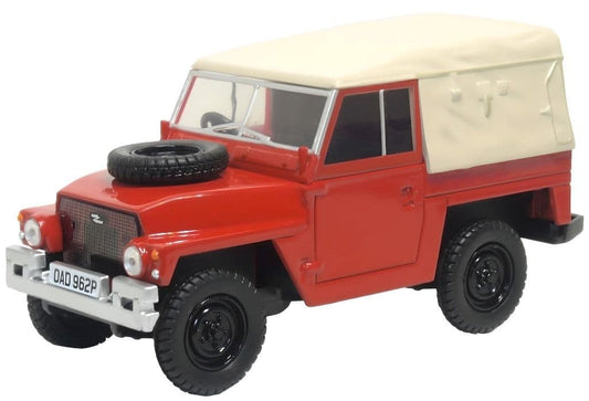 Oxford 43LRL011 Land Rover Lightweight Red 1/43 Scale.