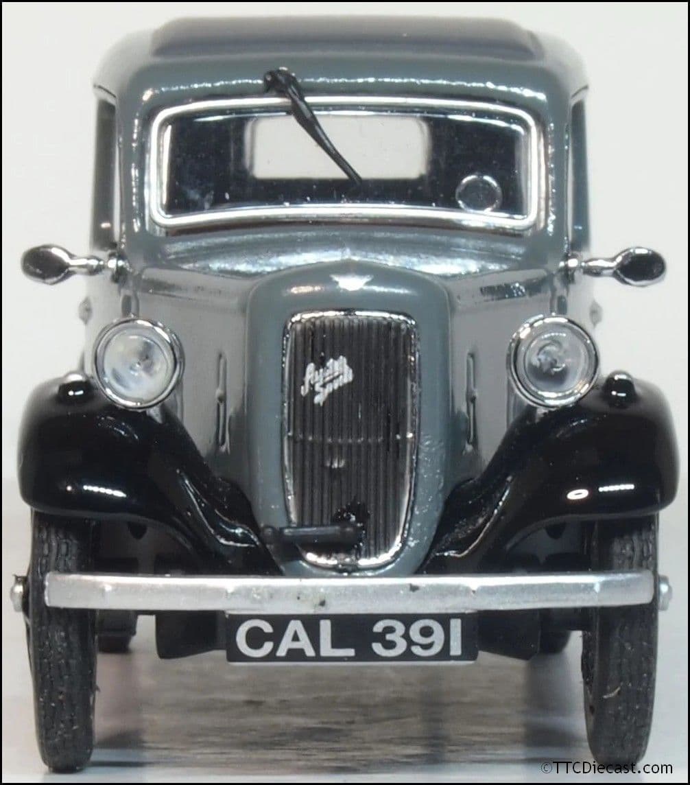 Oxford 43RUB005 Austin Ruby Ash Grey 1:43 Scale