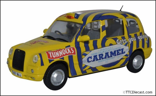 Oxford 43TX4009 TX4 Taxi Tunnocks 1:43 Scale