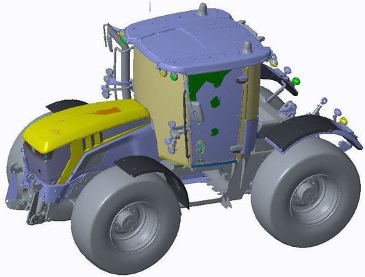 Oxford 50FST001 JCB Fastrac 1:50 Scale *PRE ORDER £31.46*