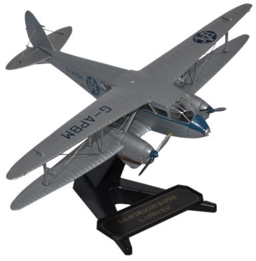 Oxford 72DR009 DH Dragon Rapide - RAC Aerial Patrol - 1/72 Scale