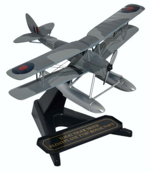 Oxford 72TM009 DH Tiger Moth Floatplane Royal Navy T7187 - 1/72 Scale
