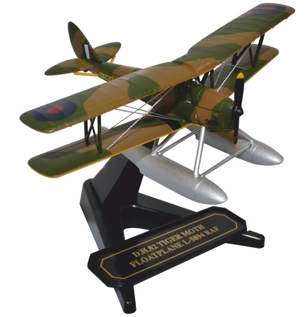 Oxford 72TM010 DH82A Tiger Moth Floatplane RAF L-5894 - 1/72 Scale