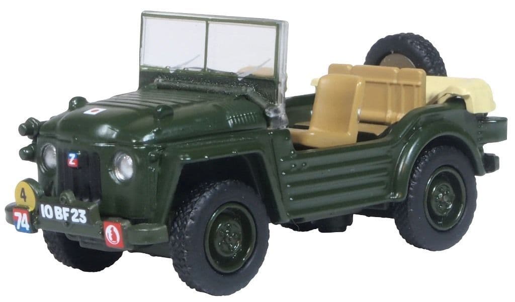 Oxford 76AC001 Austin Champ 4th RHAR 7th Arm Div Germany 1957, OO Gauge