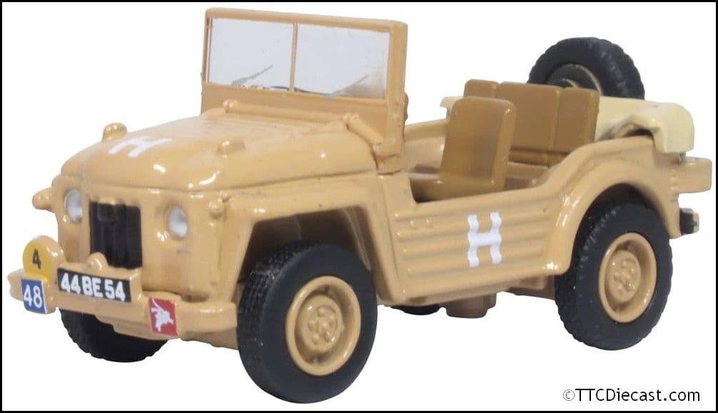 Oxford 76AC002 Austin Champ 9th Parachute Reg 16th 1:76 Scale