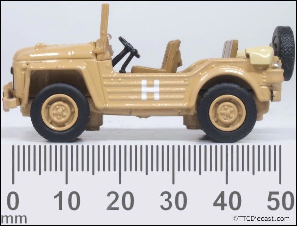 Oxford 76AC002 Austin Champ 9th Parachute Reg 16th 1:76 Scale