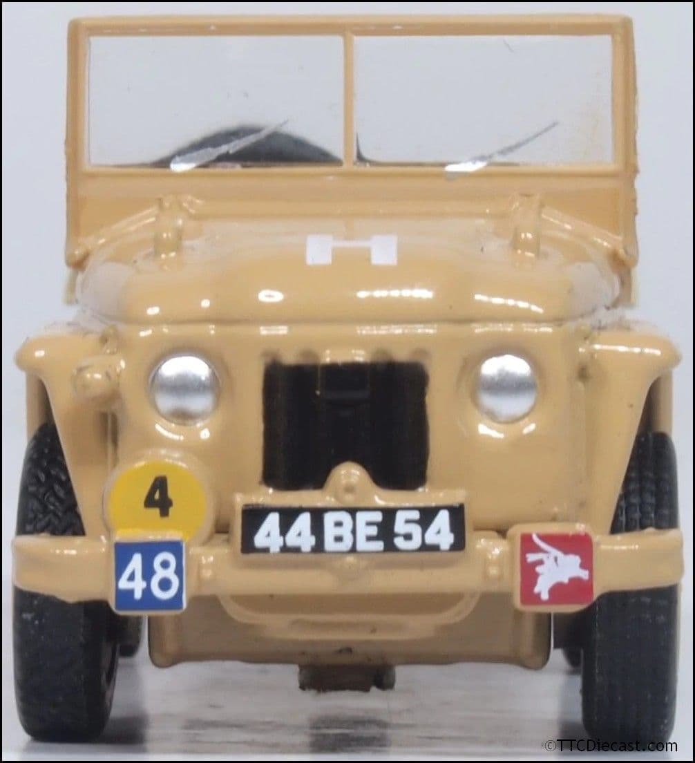 Oxford 76AC002 Austin Champ 9th Parachute Reg 16th 1:76 Scale