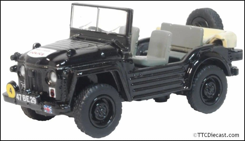 Oxford 76AC003 Austin Champ Royal Military Police Berlin 1:76 Scale