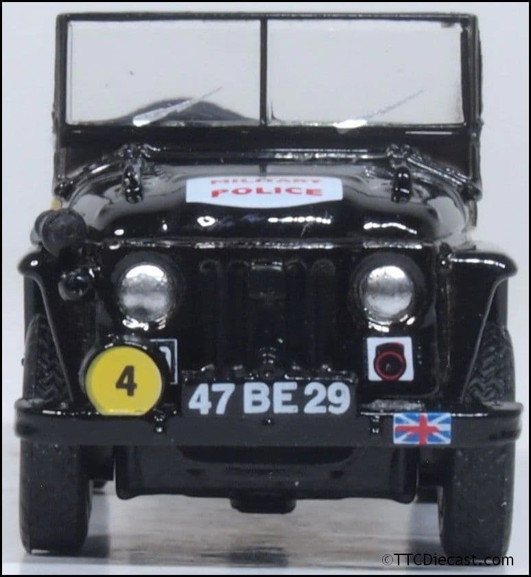 Oxford 76AC003 Austin Champ Royal Military Police Berlin 1:76 Scale