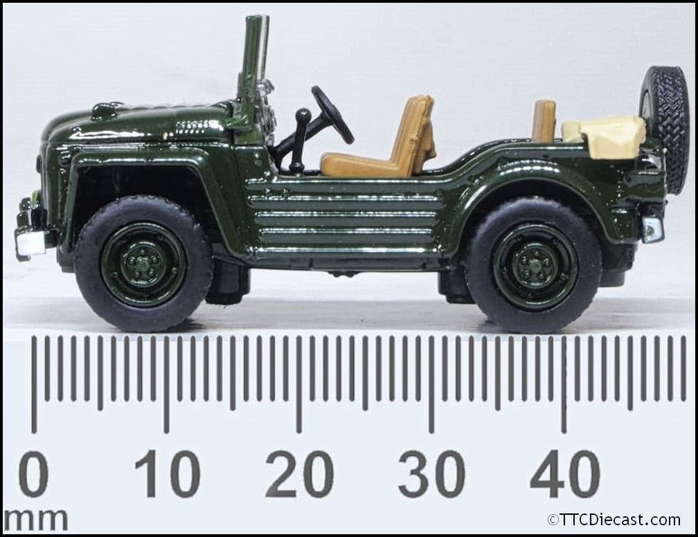 Oxford 76AC004 Austin Champ RASC Fire Service 1/76 Scale