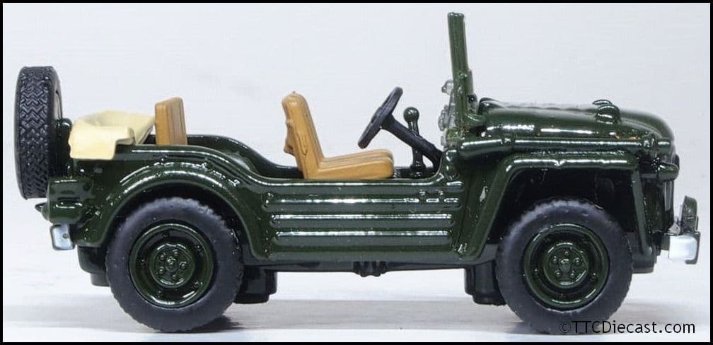 Oxford 76AC004 Austin Champ RASC Fire Service 1/76 Scale