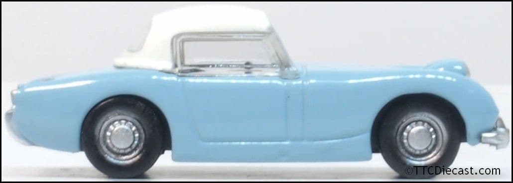 Oxford 76AHF002 Austin Healey Frogeye Sprite Iris Blue/OEW 1:76 Scale