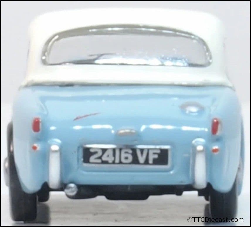 Oxford 76AHF002 Austin Healey Frogeye Sprite Iris Blue/OEW 1:76 Scale
