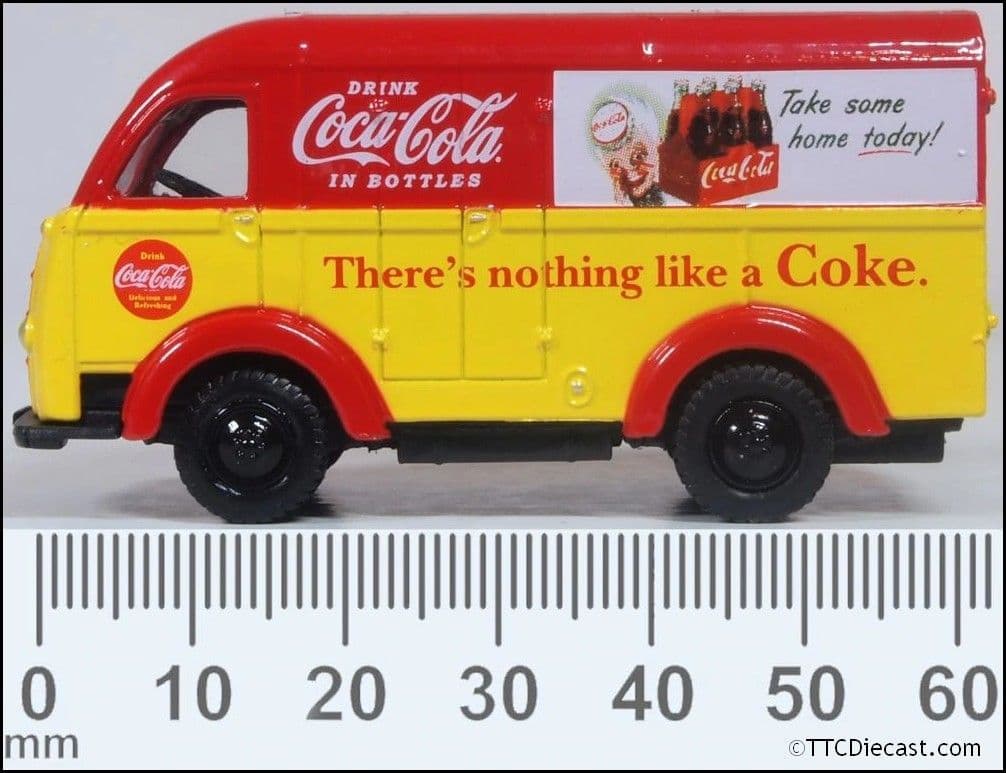Oxford 76AK018CC Austin K8 Threeway Van Coca Cola 1:76 Scale
