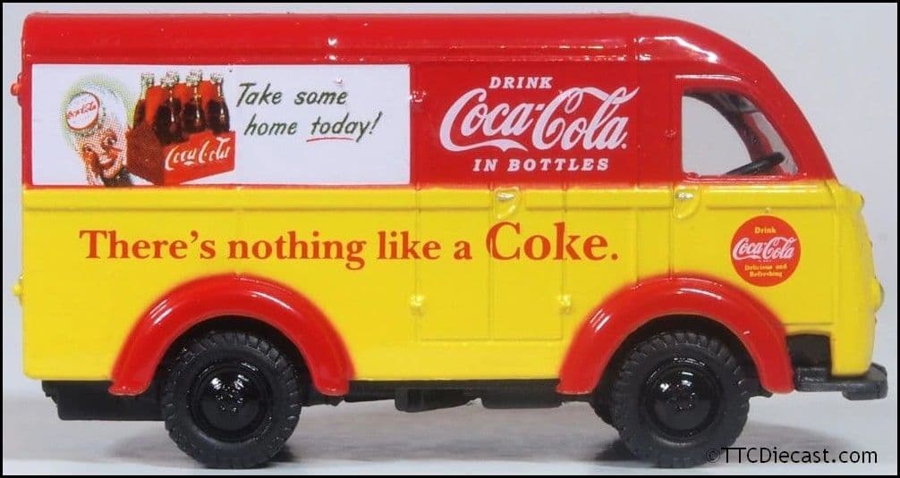 Oxford 76AK018CC Austin K8 Threeway Van Coca Cola 1:76 Scale